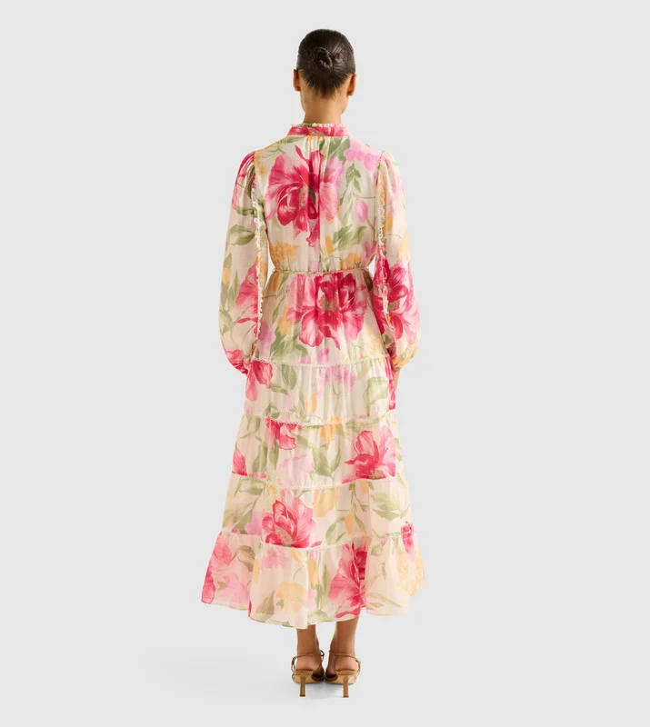 forever new  JESSIE Button Down Midi Dress for Women | Best Price UAE